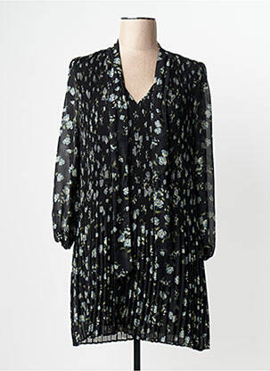 Robe courte bleu MANGO femme