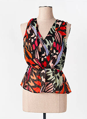 Top orange MOLLY BRACKEN femme