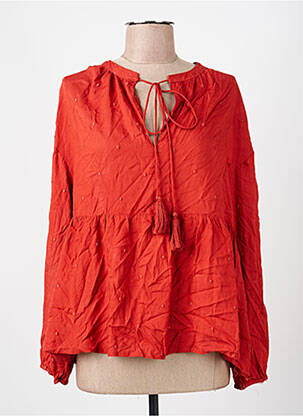 Chemisier rouge MANGO femme