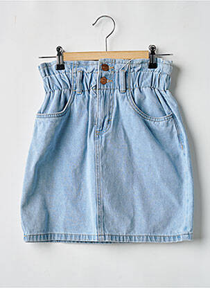 Jupe courte bleu ONLY femme