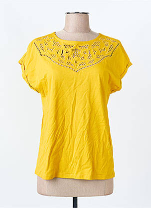 T-shirt jaune STREET ONE femme