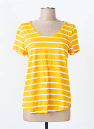 T-shirt jaune STREET ONE femme