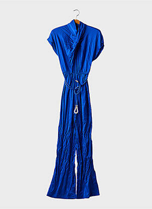 Combi-pantalon bleu MANGO femme