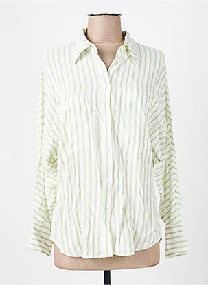 Chemisier vert MANGO femme