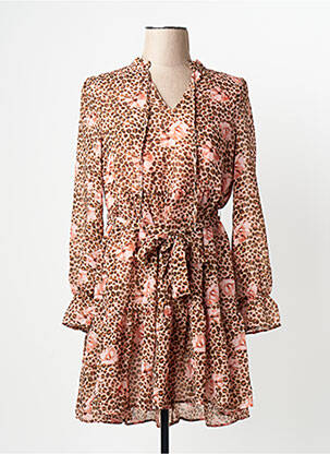 Robe longue beige VERO MODA femme