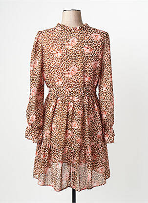 Robe longue beige VERO MODA femme