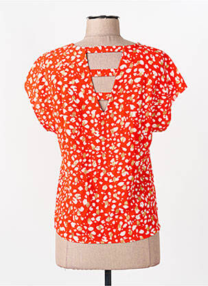 Top orange VERO MODA femme