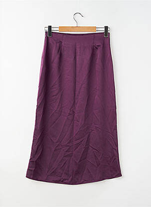 Jupe mi-longue violet ONLY femme