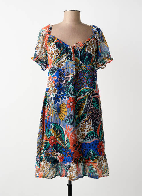 Robe courte bleu MOLLY BRACKEN femme