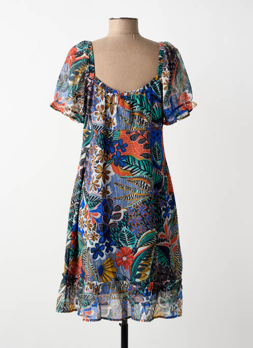 Robe courte bleu MOLLY BRACKEN femme