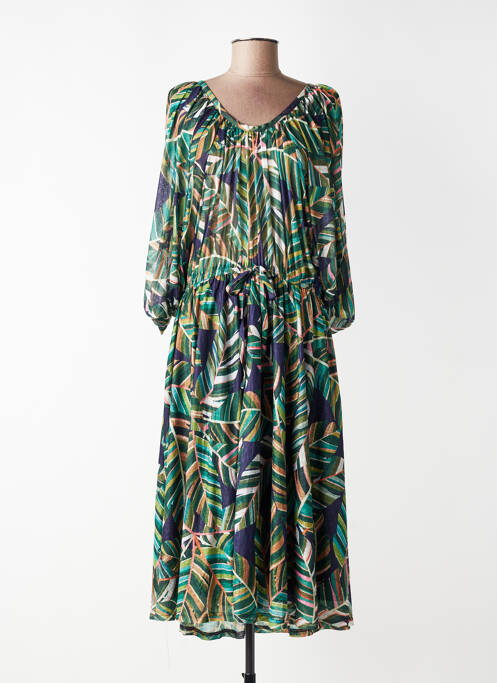 Robe longue multicolore MOLLY BRACKEN femme