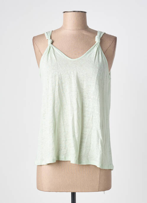 Débardeur vert MANGO femme