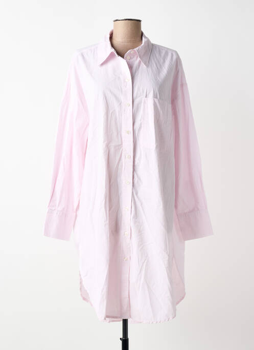 Tunique manches longues rose ONLY femme