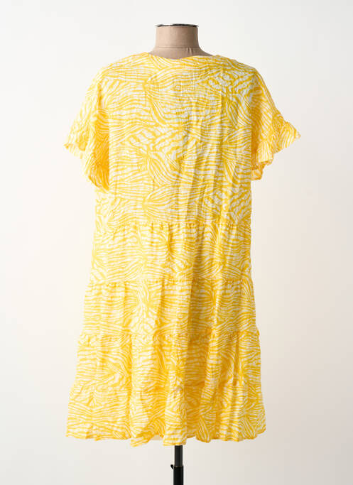 Robe courte jaune VILA femme