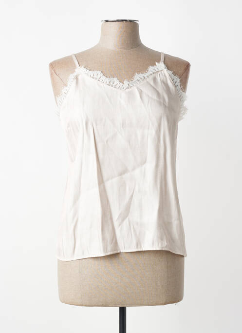 Débardeur beige BELLITA femme