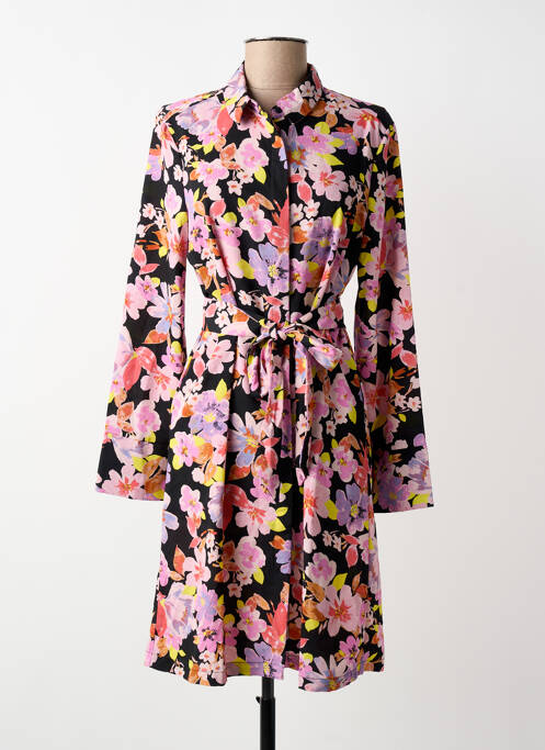 Robe mi-longue rose VERO MODA femme