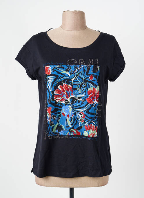 T-shirt bleu STREET ONE femme