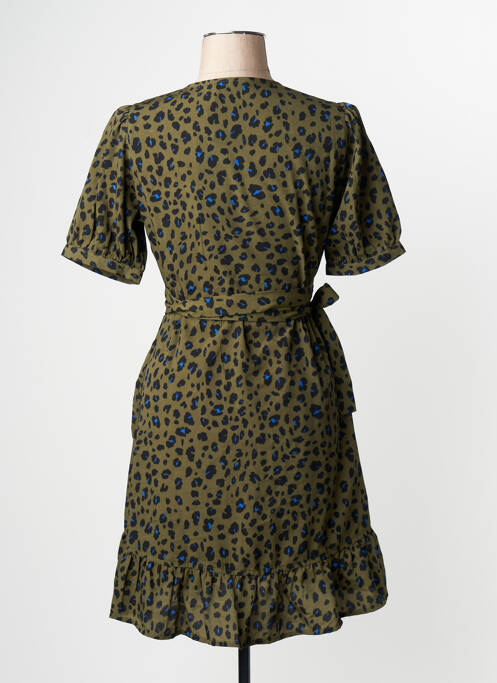 Robe courte vert ONLY femme