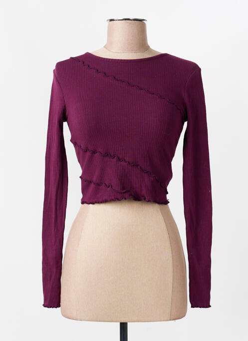 T-shirt violet TALLY WEIJL femme