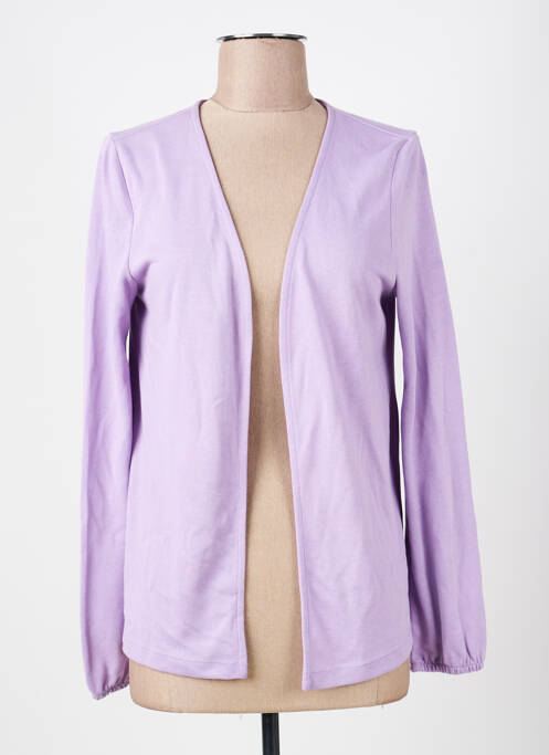 Gilet manches longues violet STREET ONE femme