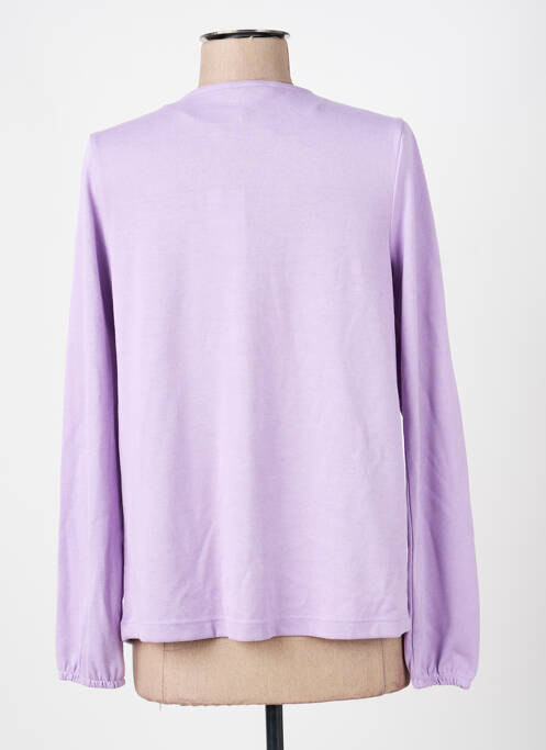 Gilet manches longues violet STREET ONE femme