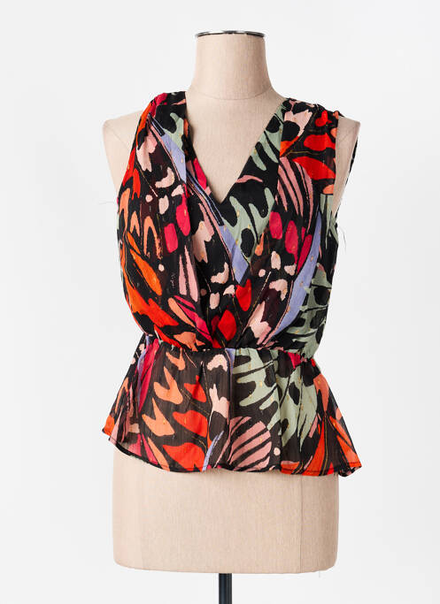 Top orange MOLLY BRACKEN femme