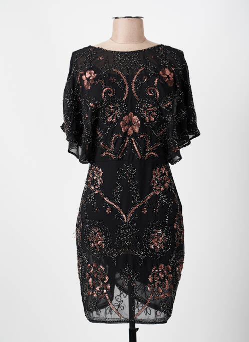 Robe mi-longue noir MOLLY BRACKEN femme