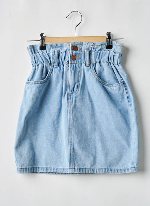 Jupe courte bleu ONLY femme