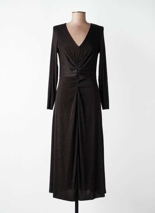 Robe longue noir LE TEMPS DES CERISES femme