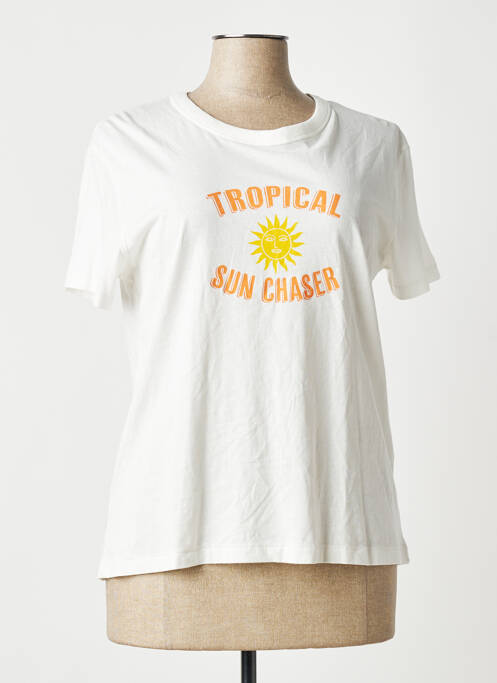 T-shirt blanc JACQUELINE DE YONG femme