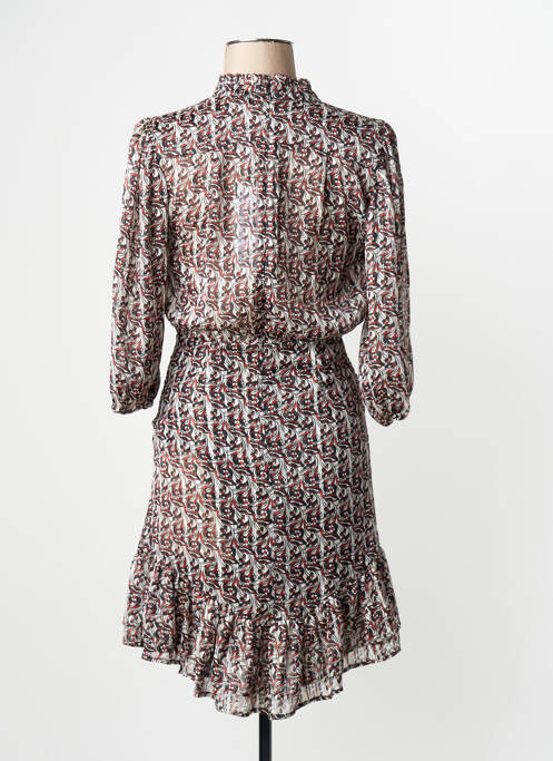 Robe mi-longue multicolore MORGAN femme