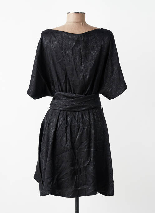 Robe mi-longue noir ASTRID BLACK LABEL femme