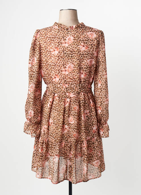 Robe longue beige VERO MODA femme