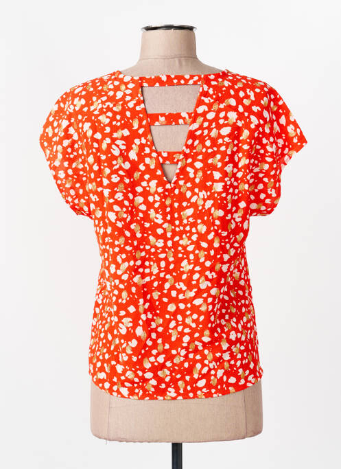 Top orange VERO MODA femme