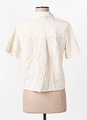 Chemisier beige MANGO femme