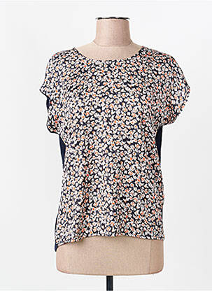 Top bleu MORE & MORE femme