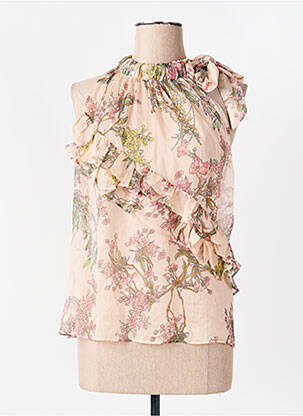 Blouse rose MANGO femme