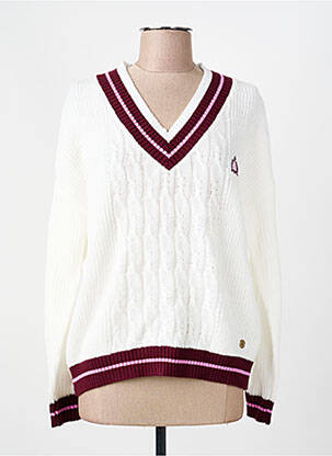 Pull blanc BROWNIE femme