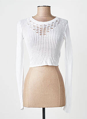 Pull blanc TALLY WEIJL femme