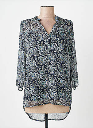 Chemisier bleu ONLY femme