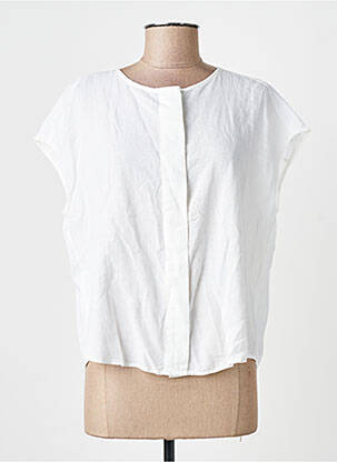 Chemisier beige MANGO femme