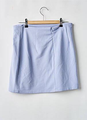 Jupe courte bleu ONLY femme