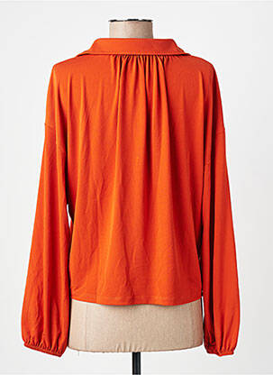 Chemisier orange MANGO femme