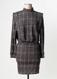Robe mi-longue gris MORGAN femme