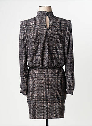 Robe mi-longue gris MORGAN femme