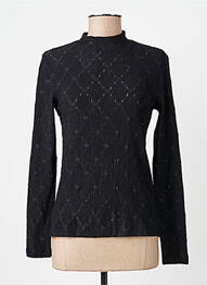 T-shirt noir STREET ONE femme
