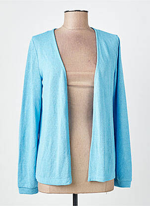 Gilet manches longues bleu STREET ONE femme