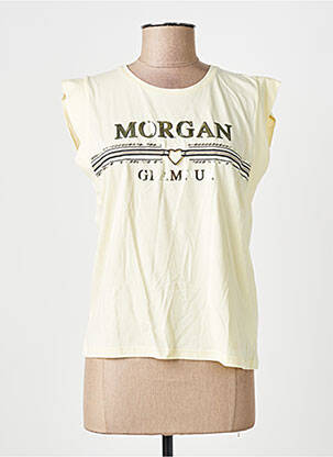Top jaune MORGAN femme