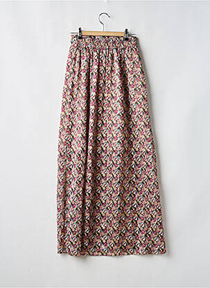 Jupe longue rose MORGAN femme
