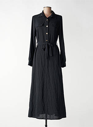 Robe longue noir BELLITA femme